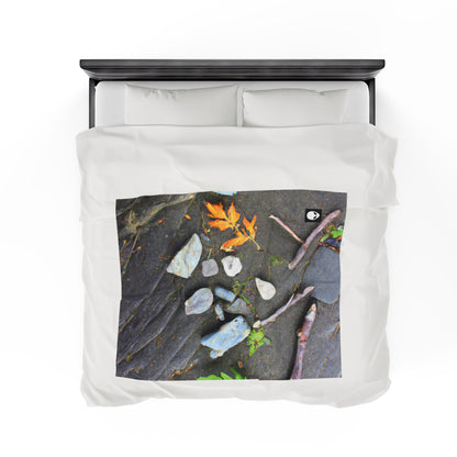 "Elements of Nature: Crafting a Creative Landscape" - The Alien Velveteen Plush Blanket