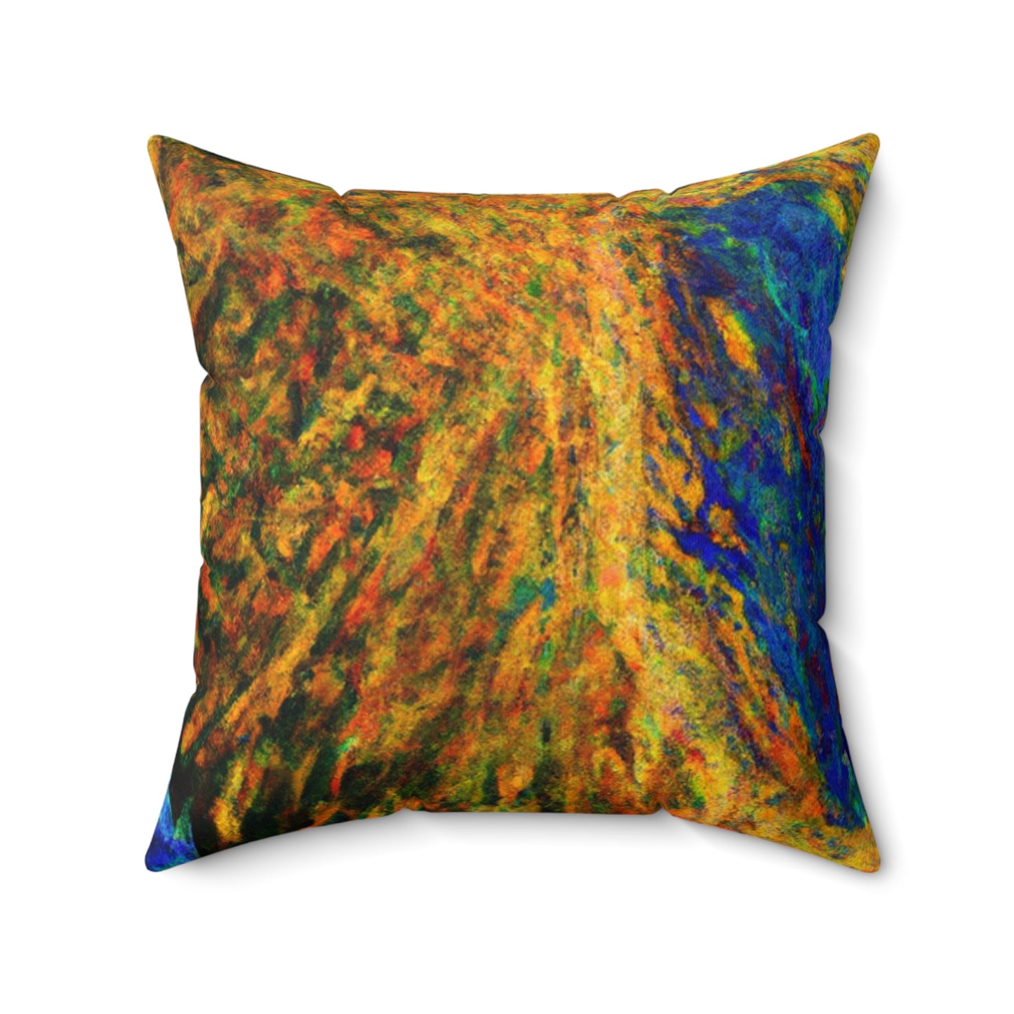 "Attraction Ignited" - The Alien Square Pillow