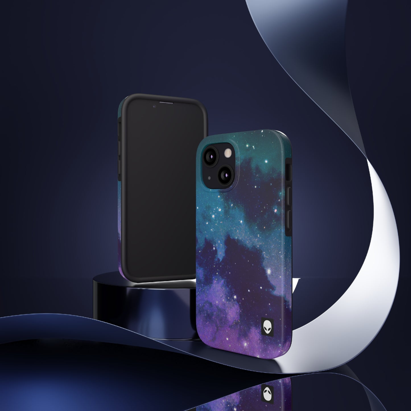 "Midnight Celestial Symphony" - The Alien Tough Phone Cases