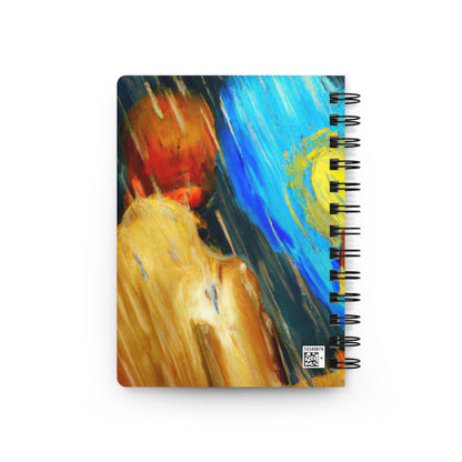 "Life-size Love in a Stormy Sky" - The Alien Spiral Bound Journal