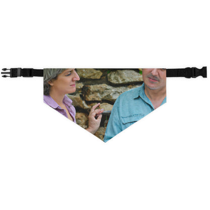 out on a walk

"The Mysterious World Unveiled by the Elderly Pair" - The Alien Pet Bandana Collar