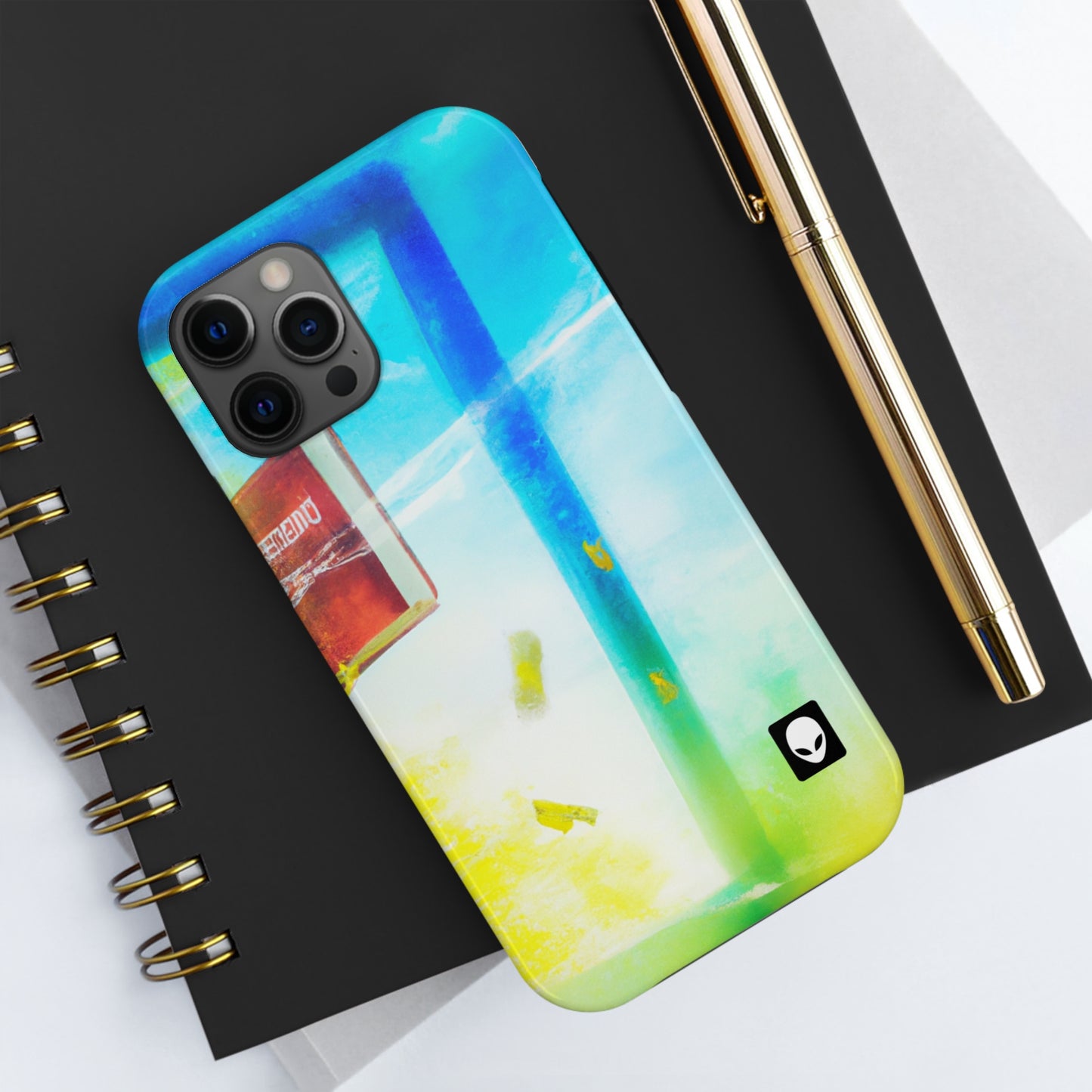 "Exploring My World through Art: Capturing the Memories of Places Visited" - The Alien Tough Phone Cases