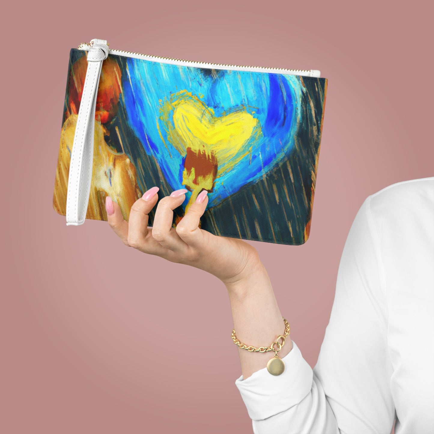 "Life-size Love in a Stormy Sky" - The Alien Clutch Bag