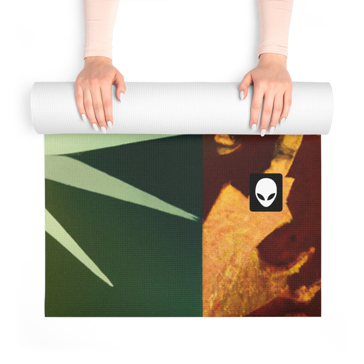 "A Reflection of My Journey: A Collage of Growth and Transformation" - The Alien Yoga Mat