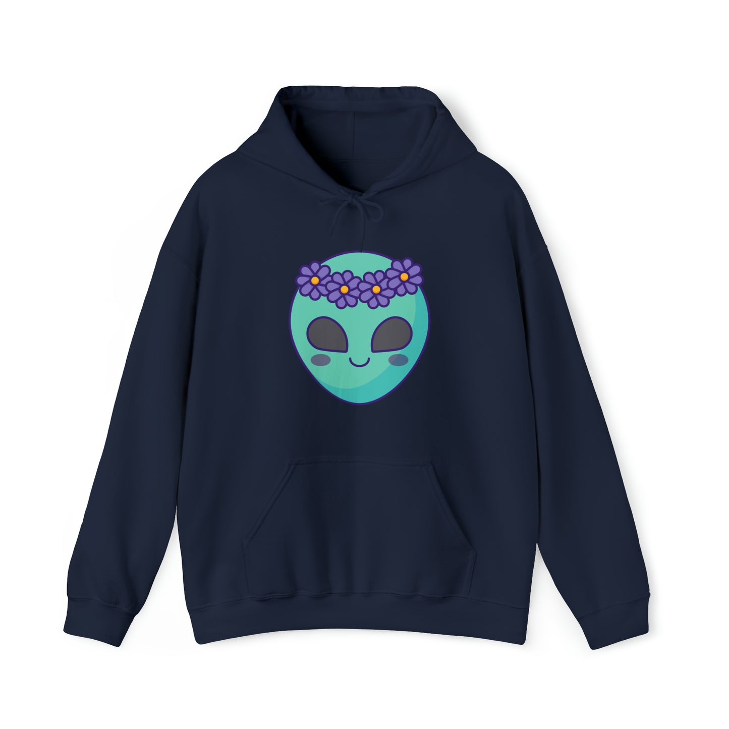 Starry Serenity – The Alien Unisex Heavy Blend™ Kapuzenpullover