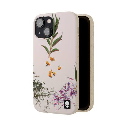 "Exploring Nature's Palette: An Experiment in Abstract Art" - The Alien Eco-friendly Cases