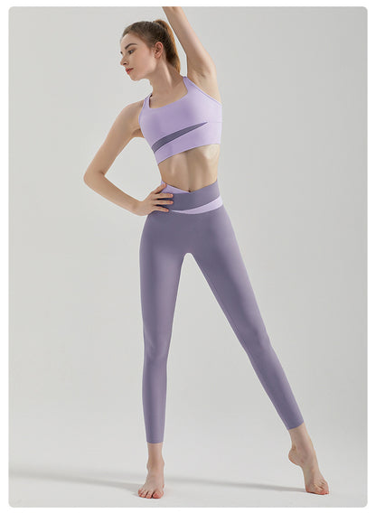 Ropa de Yoga para mujer, ropa interior deportiva de verano, chaleco de alta resistencia a prueba de golpes, sujetador Push-up, traje para correr y Fitness