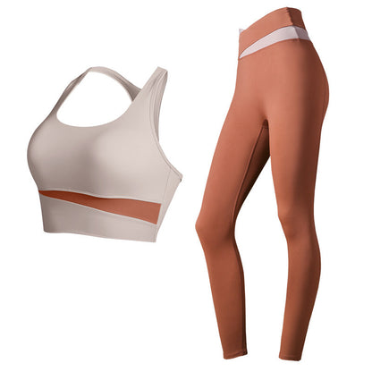 Ropa de Yoga para mujer, ropa interior deportiva de verano, chaleco de alta resistencia a prueba de golpes, sujetador Push-up, traje para correr y Fitness