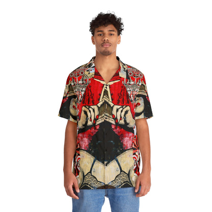 Whimsical Odyssey - The Alien Men's Hawaiian Shirt