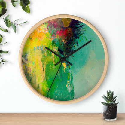 "A Lazy Summer's Day: An Abstract Ode" - The Alien Wall Clock