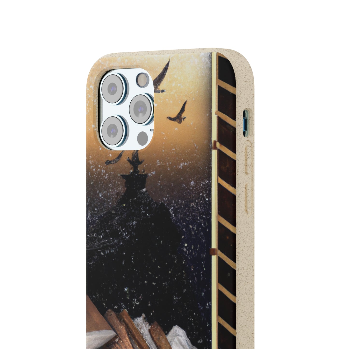 "A Tale of Storytelling Art: A Mixed Media Masterpiece" - The Alien Eco-friendly Cases