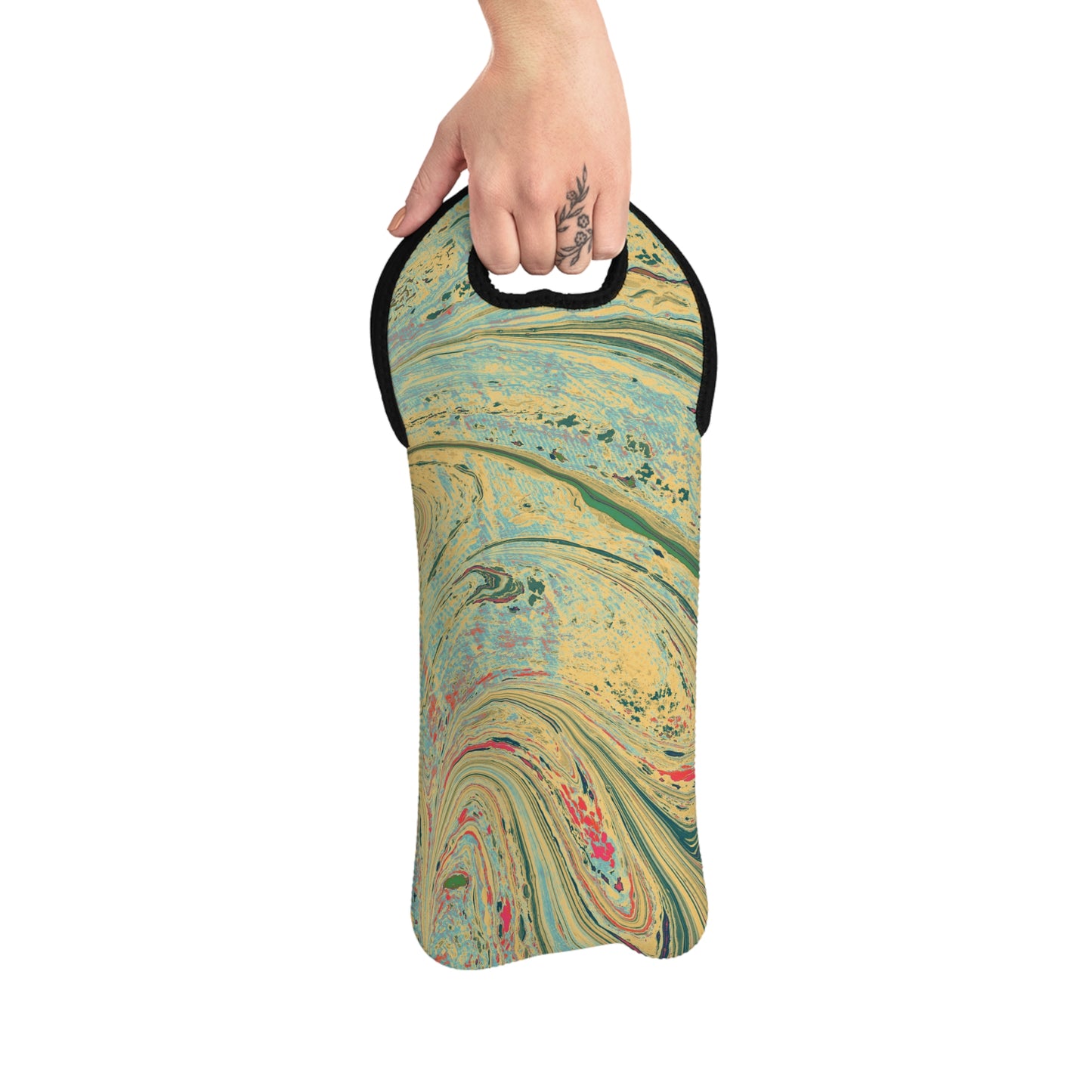 The Artful Journey - The Alien Wine Tote Bag