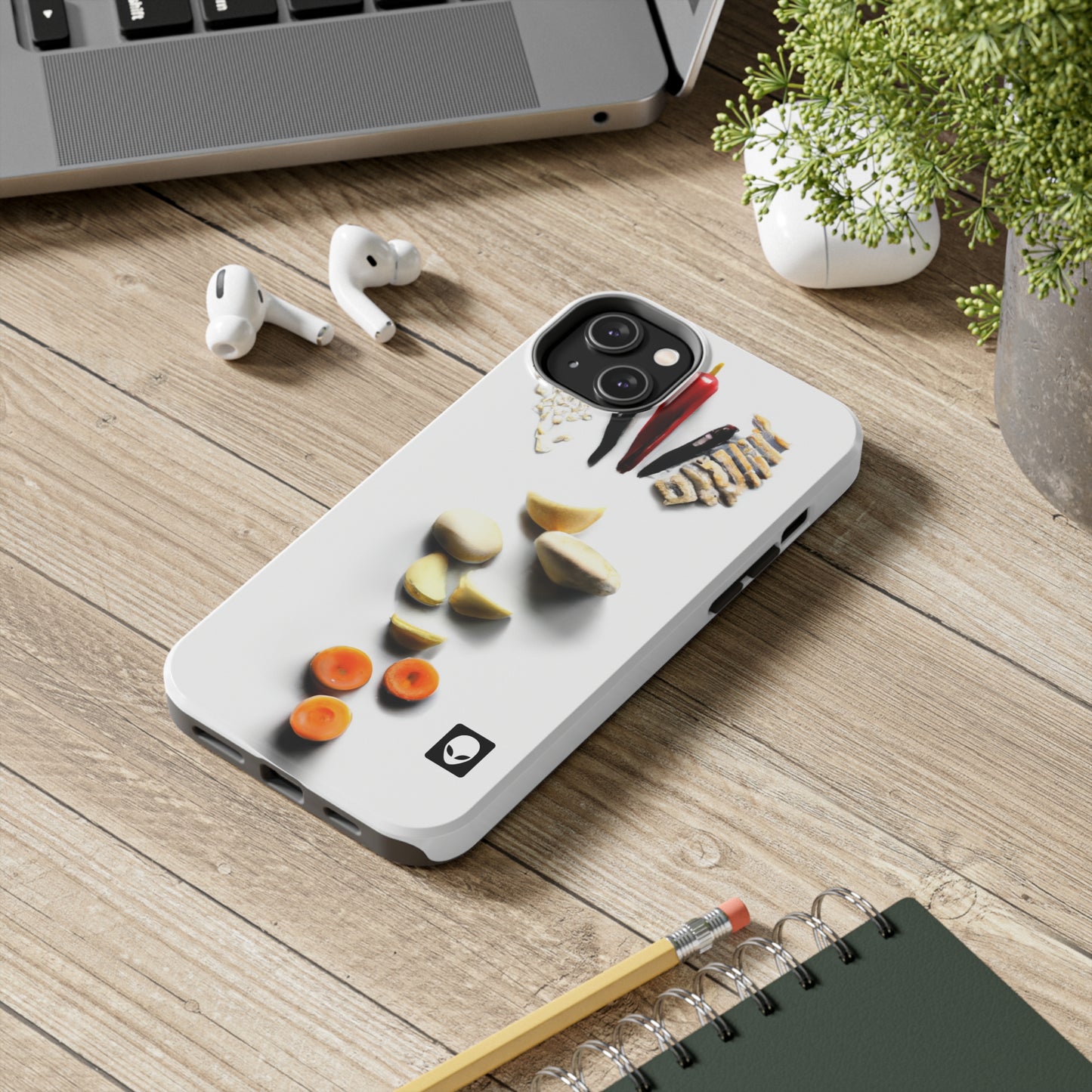 "Cocinando creatividad: arte de cocina de bricolaje" - The Alien Tough Phone Cases