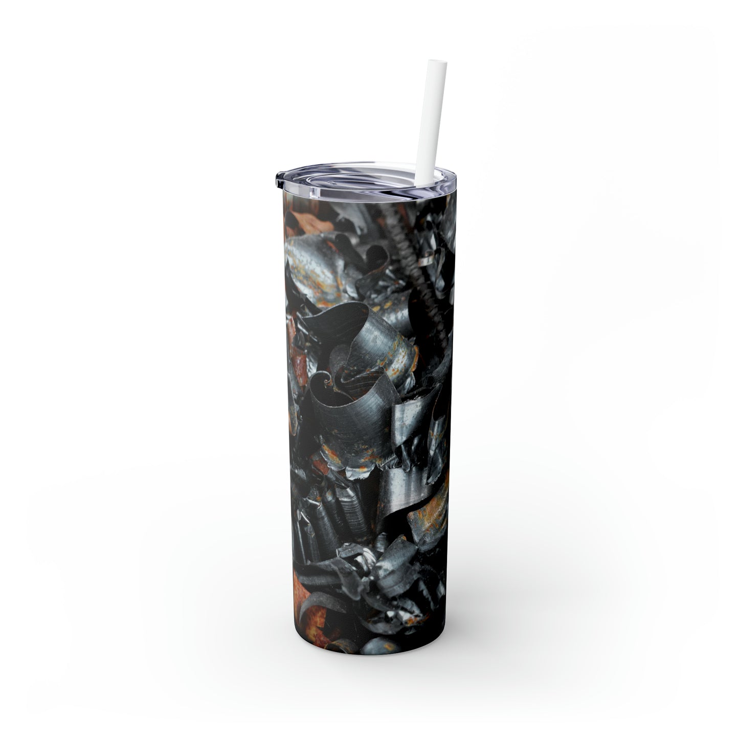 Rustic Reflections - The Alien Maars® Skinny Tumbler with Straw 20oz