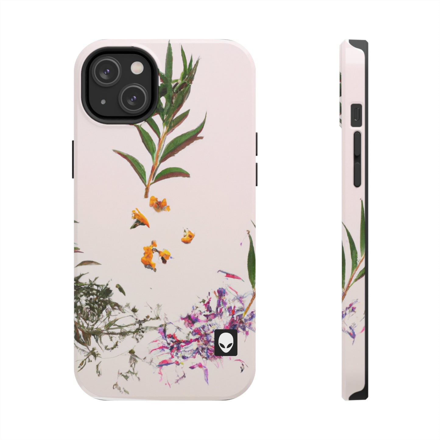 "Exploring Nature's Palette: An Experiment in Abstract Art" - The Alien Tough Phone Cases