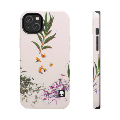 „Die Palette der Natur erkunden: Ein Experiment in der abstrakten Kunst“ – The Alien Tough Phone Cases