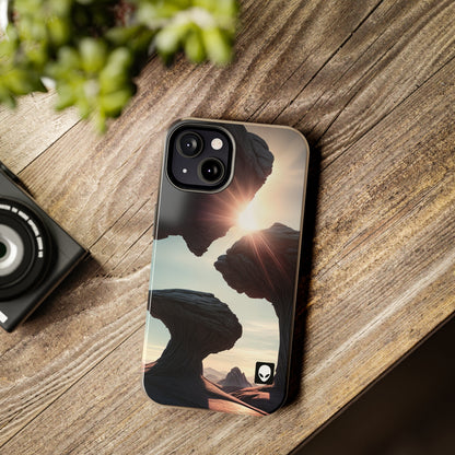 "Alien Landscape Odyssey" - The Alien Tough Phone Cases