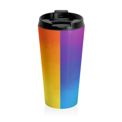 Psychedelic Tessellations - The Alien Stainless Steel Travel Mug