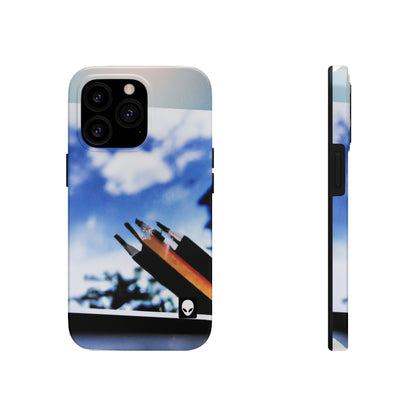 „Colors of Home: Orte durch Kunst erkunden“ – The Alien Tough Phone Cases