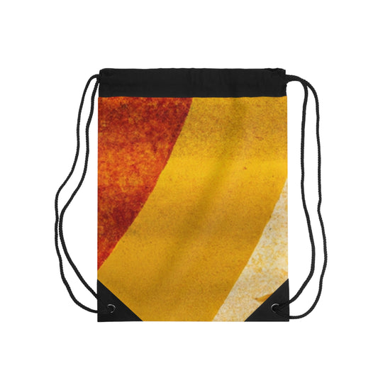 "A Natural Mosaic: Shapes and Colors from the Earth"- The Alien Drawstring Bag