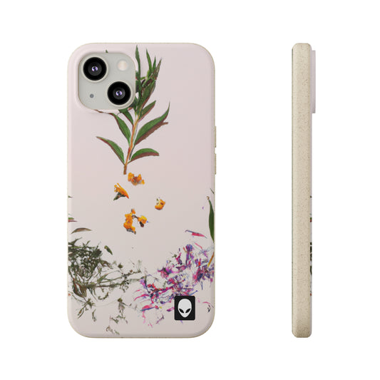 "Exploring Nature's Palette: An Experiment in Abstract Art" - The Alien Eco-friendly Cases