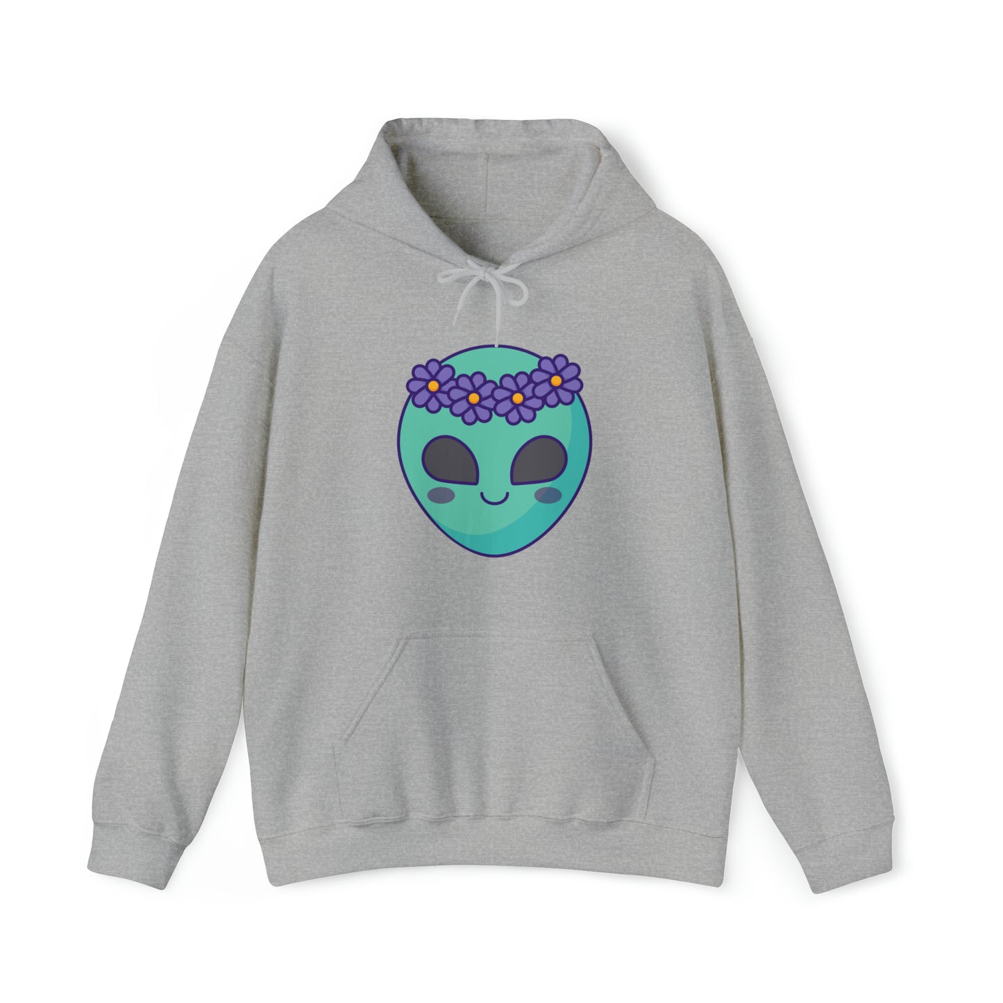 Starry Serenity – The Alien Unisex Heavy Blend™ Kapuzenpullover