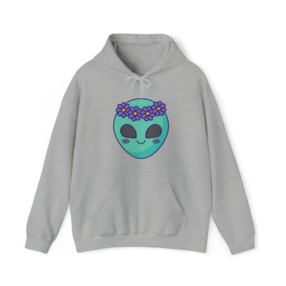 Starry Serenity - The Alien Unisex Heavy Blend™ Hooded Sweatshirt