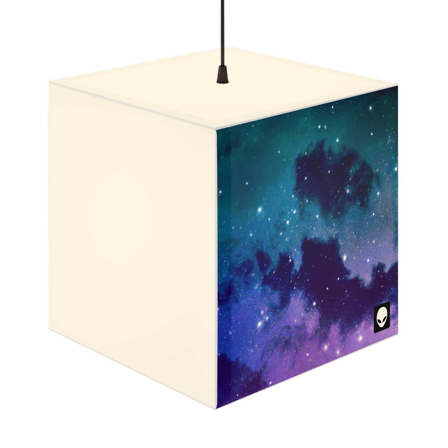 "Midnight Celestial Symphony" - The Alien Light Cube Lamp