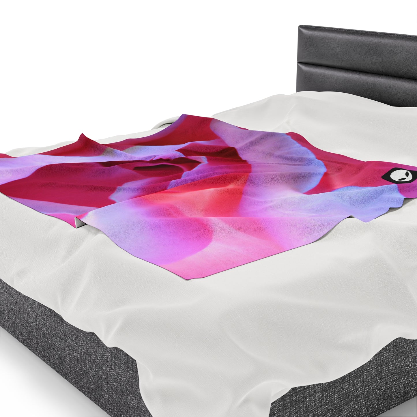 "Blissful Blooms: The Delicate Beauty of Nature" - The Alien Velveteen Plush Blanket