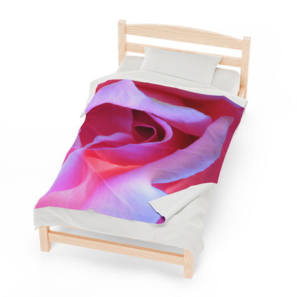 "Blissful Blooms: The Delicate Beauty of Nature" - The Alien Velveteen Plush Blanket