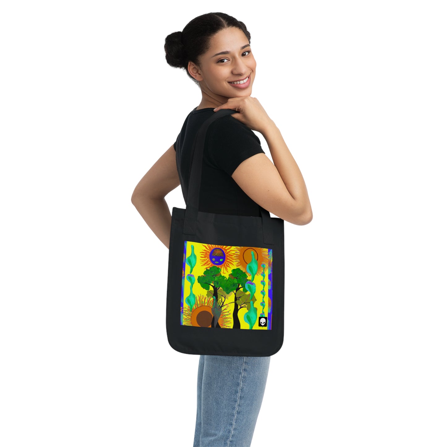 "Collision of Nature's Beauty" - The Alien Eco-friendly Tote Bag