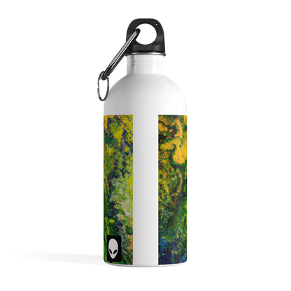 "Exploring Colorful Textures" - The Alien Stainless Steel Water Bottle