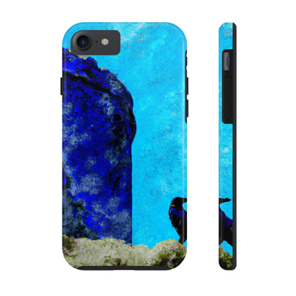 "La percha del cuervo en una torre menguante" - The Alien Tough Phone Cases