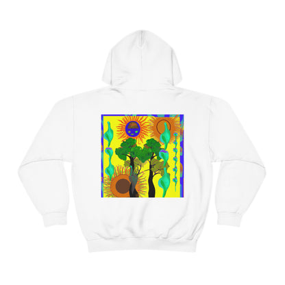 "Collision of Nature's Beauty" - The Alien Unisex Hoodie