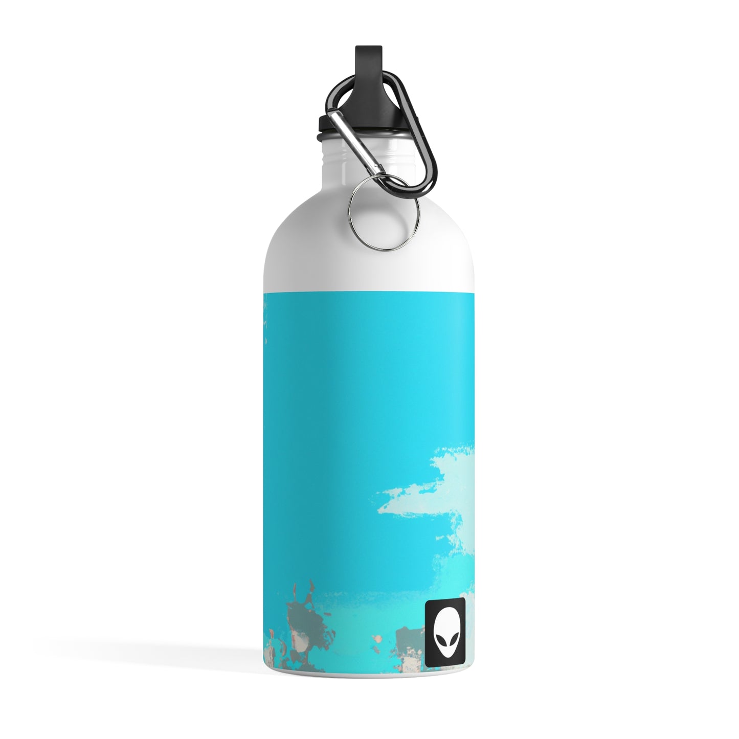 "A Breezy Skyscape: Una combinación de tradición y modernidad" - La botella de agua de acero inoxidable Alien