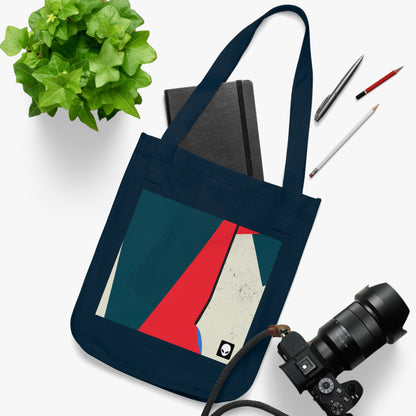 "Abstract Expressionism: Exploring Lines and Shapes" - The Alien Eco-friendly Tote Bag