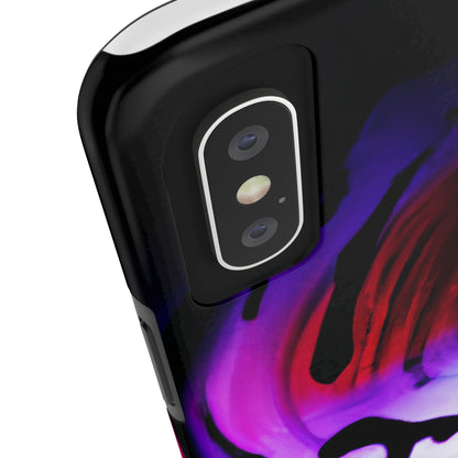 "Exploring Contrasts: A Colorful Dance of Luminance and Chromatic Aberration" - The Alien Tough Phone Cases