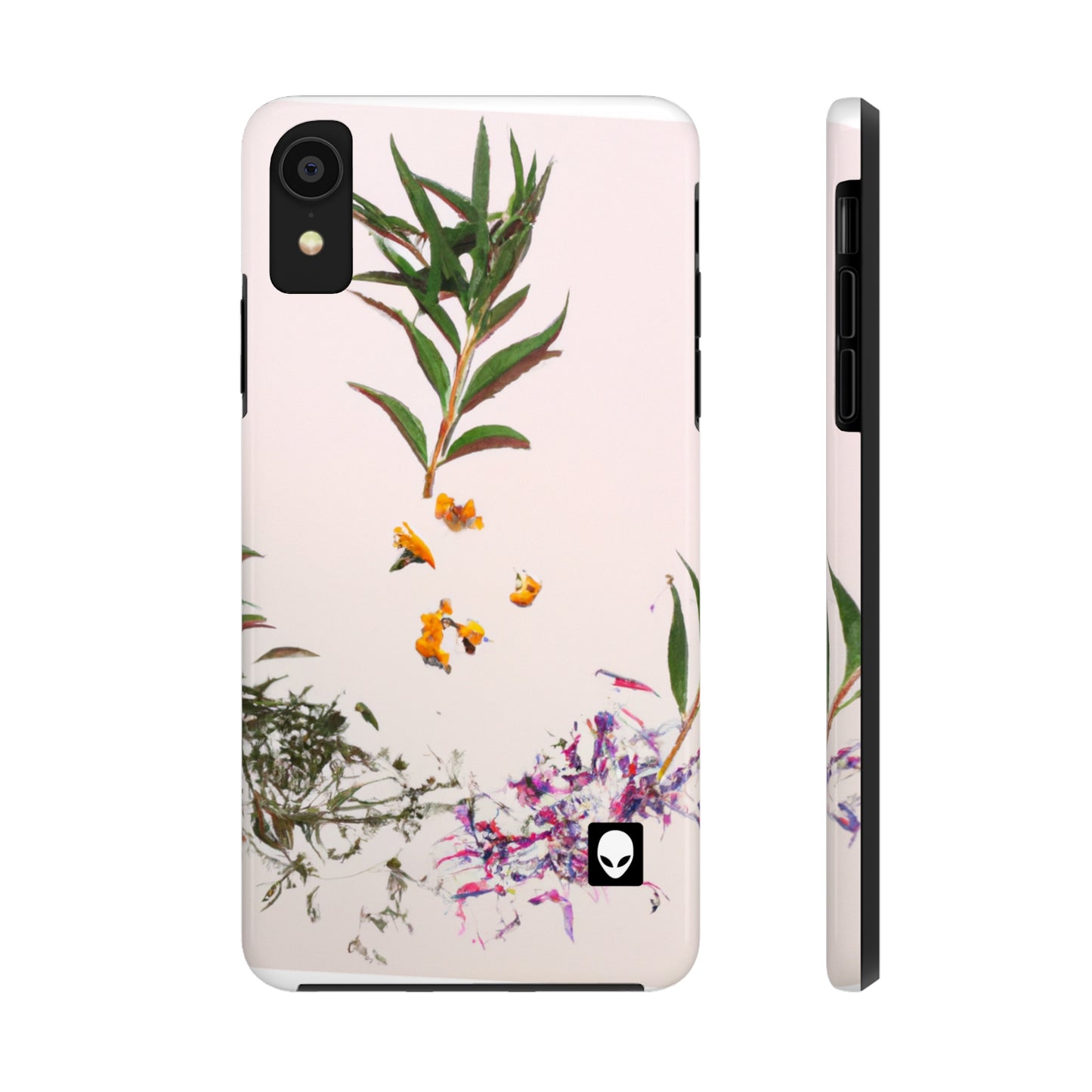 „Die Palette der Natur erkunden: Ein Experiment in der abstrakten Kunst“ – The Alien Tough Phone Cases