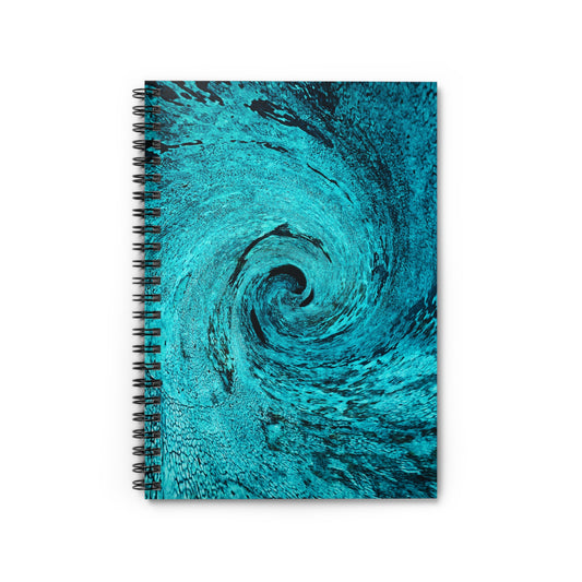 The Artistic Haven - The Alien Spiral Notebook (Ruled Line)