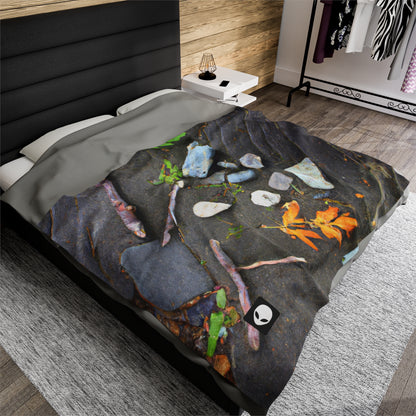 "Elements of Nature: Crafting a Creative Landscape" - The Alien Velveteen Plush Blanket