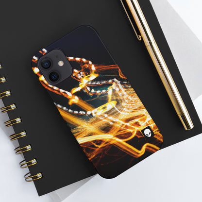 "Chaotic Disruption: An Abstract Exploration" - The Alien Tough Phone Cases