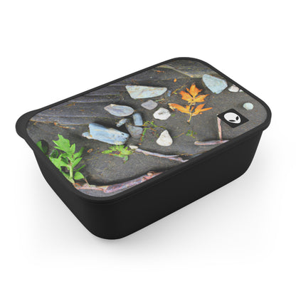 "Elements of Nature: Crafting a Creative Landscape" - The Alien Eco-friendly PLA Bento Box with Band and Utensils