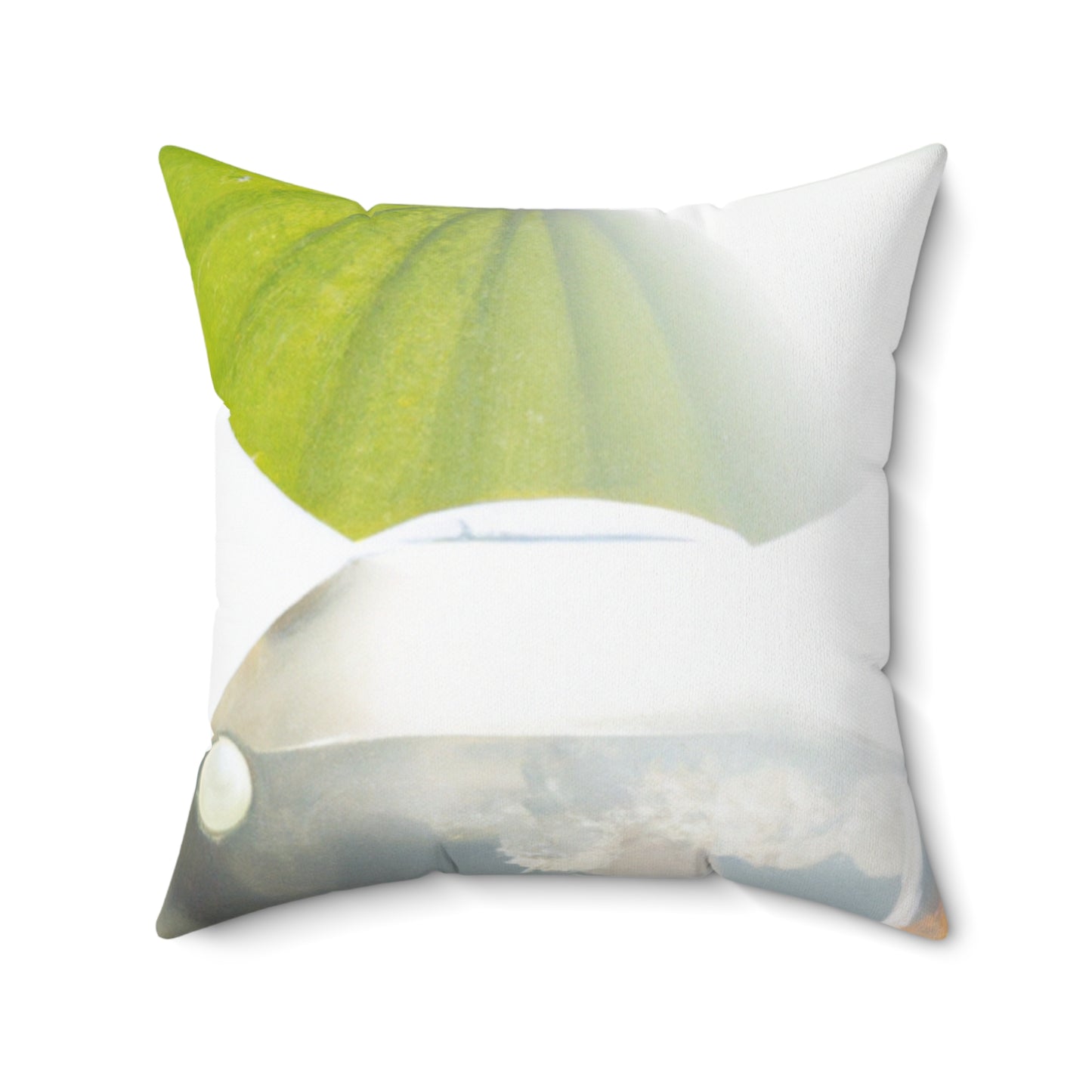 "Earth's Splendor: A Colorful Collage of Natural Wonders" - The Alien Square Pillow