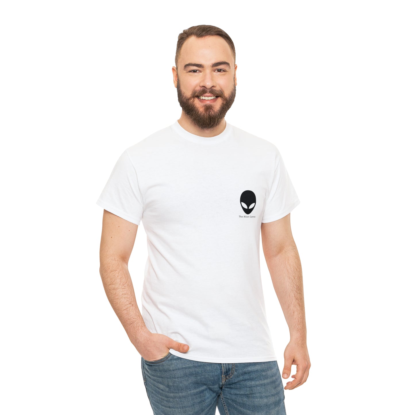 "Abstract Expressionism: Exploring Lines and Shapes" - The Alien T-shirt