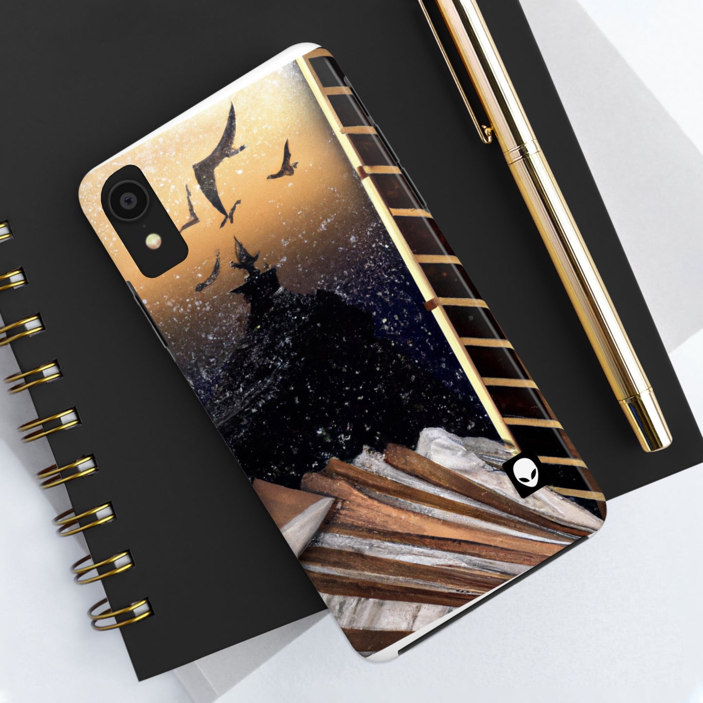 "Una historia de arte narrativo: una obra maestra de medios mixtos" - The Alien Tough Phone Cases