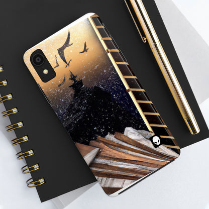 "A Tale of Storytelling Art: A Mixed Media Masterpiece" - The Alien Tough Phone Cases