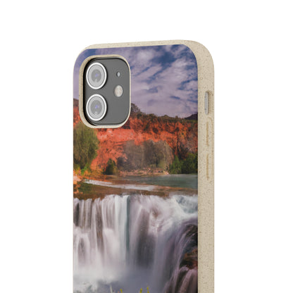 "Capturing Nature's Beauty: Crafting an Iconic Landscape in Vibrant Art" - The Alien Eco-friendly Cases