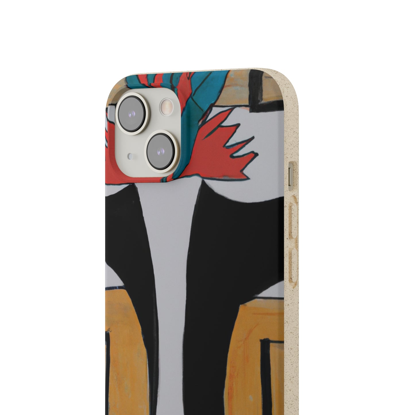 "Explorando el equilibrio y los patrones en el arte abstracto" - The Alien Eco-friendly Cases