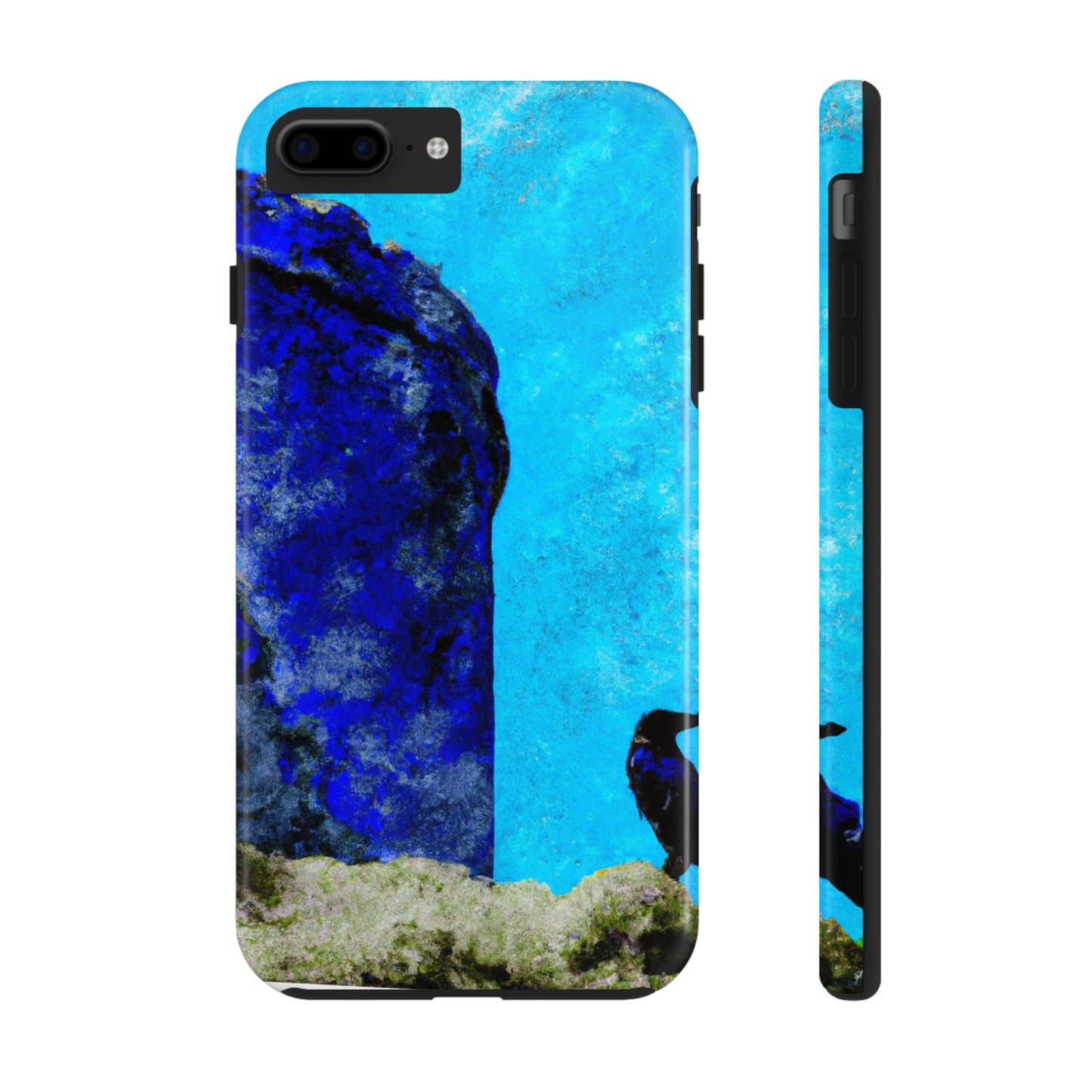 "Crow's Perch on a Waning Tower" - The Alien Tough Phone Cases