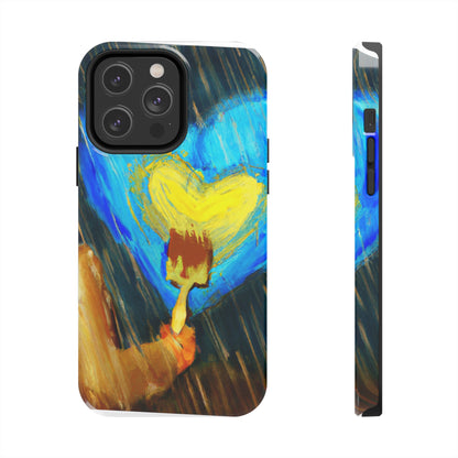 "Life-size Love in a Stormy Sky" - The Alien Tough Phone Cases